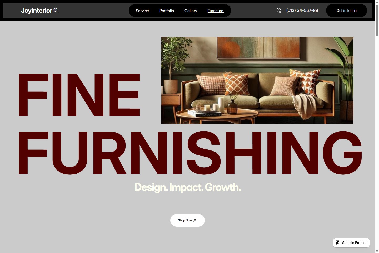 JoyInterior — Furniture
