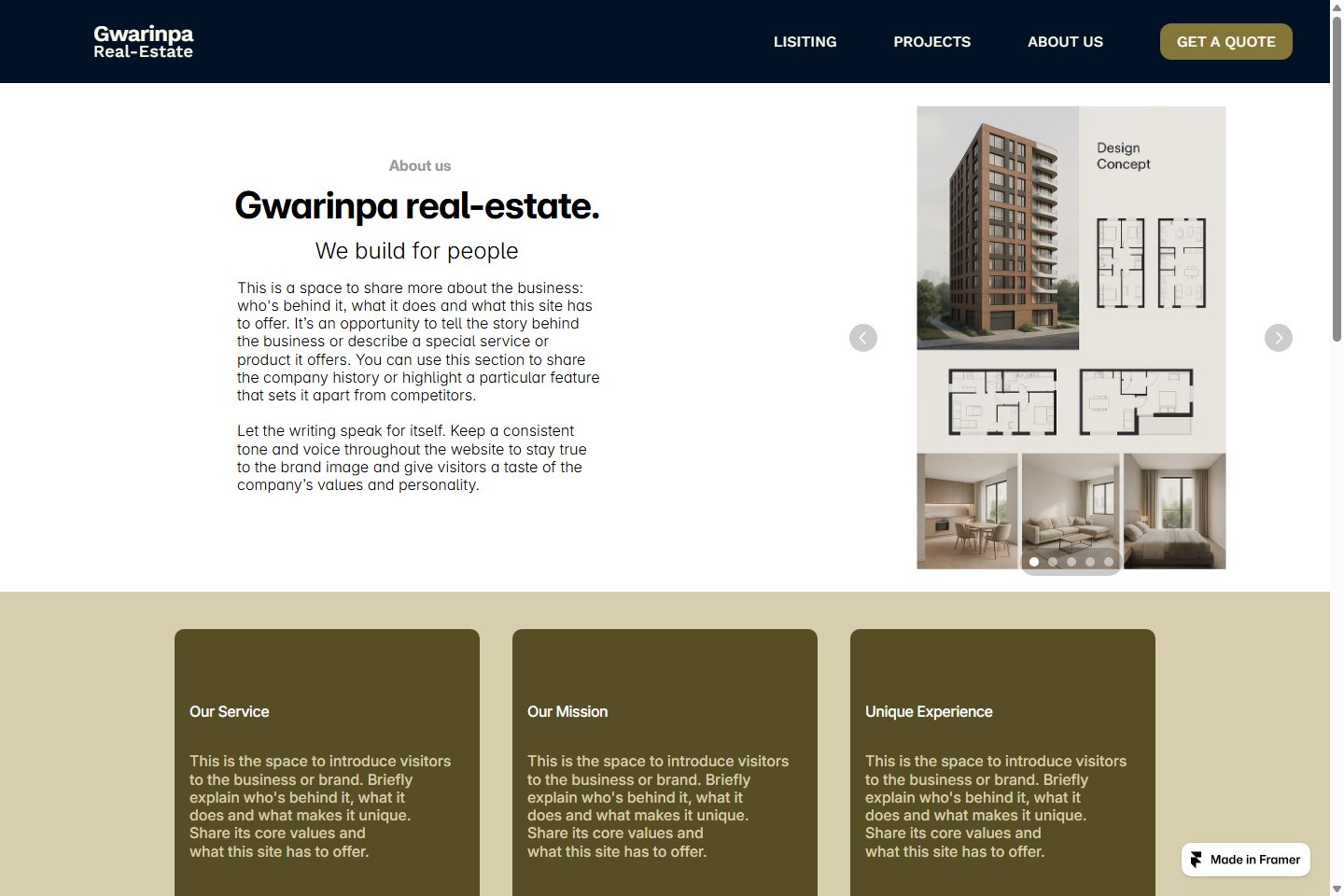 Gwarinpa Real Estate — ABOUT US
