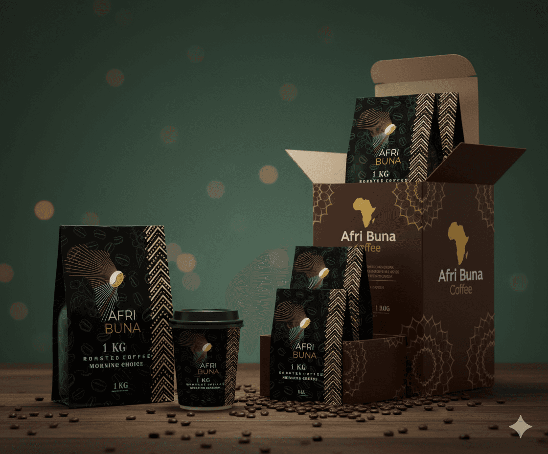 Afri Buna Coffee Packaging