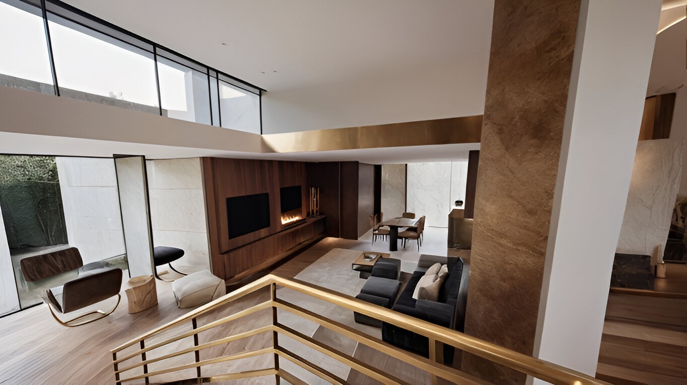 Interior project imagery · material and space