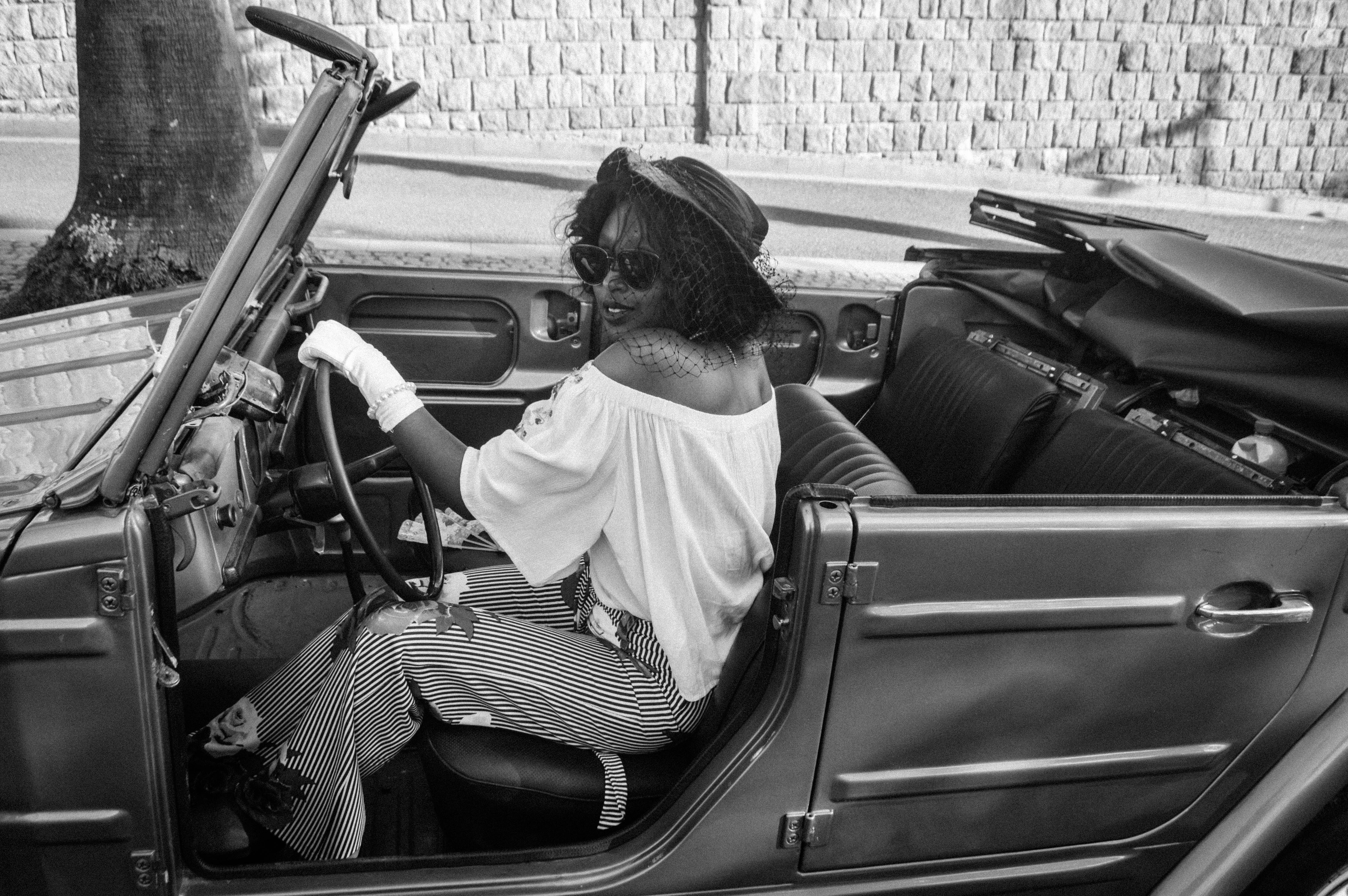Selected portfolio photograph · black-and-white portrait